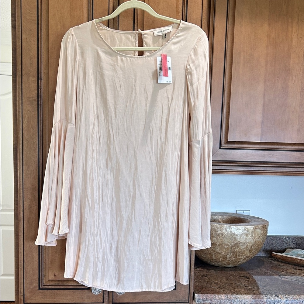 June & Hudson Light blush Pink Dress
